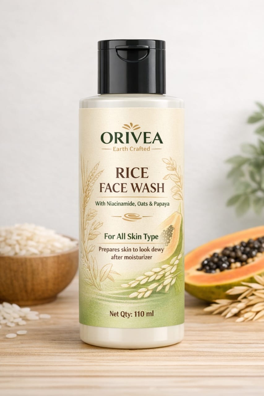 Rice Face Wash Proven to Lighten & Brighten Skin